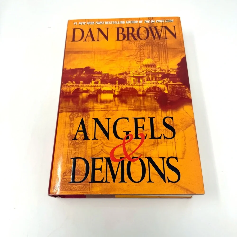 Dan Brown Robert Langdon Hardcover Book Lot Da Vinci Code Angels Demons Inferno